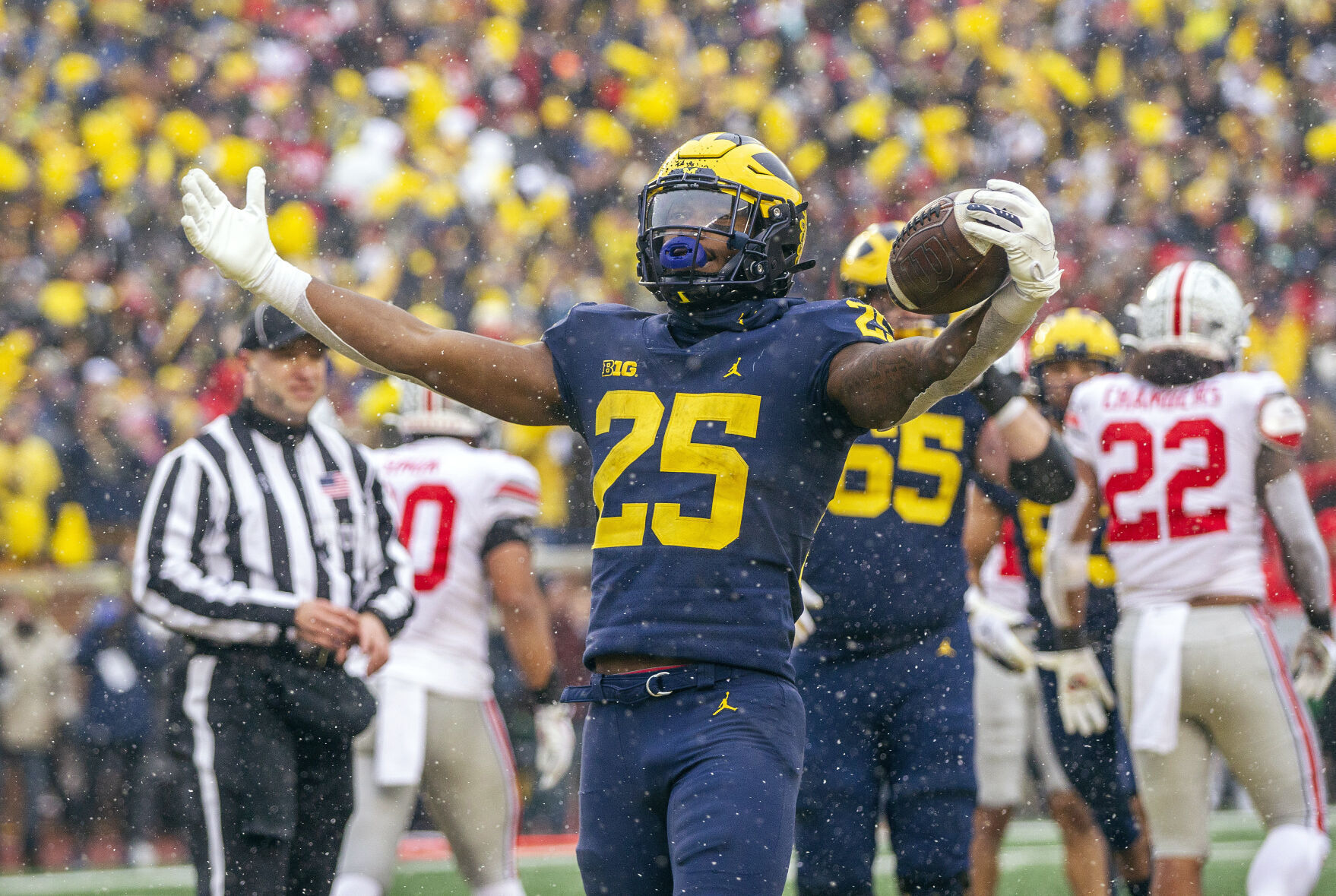 APTOPIX Ohio St Michigan Football